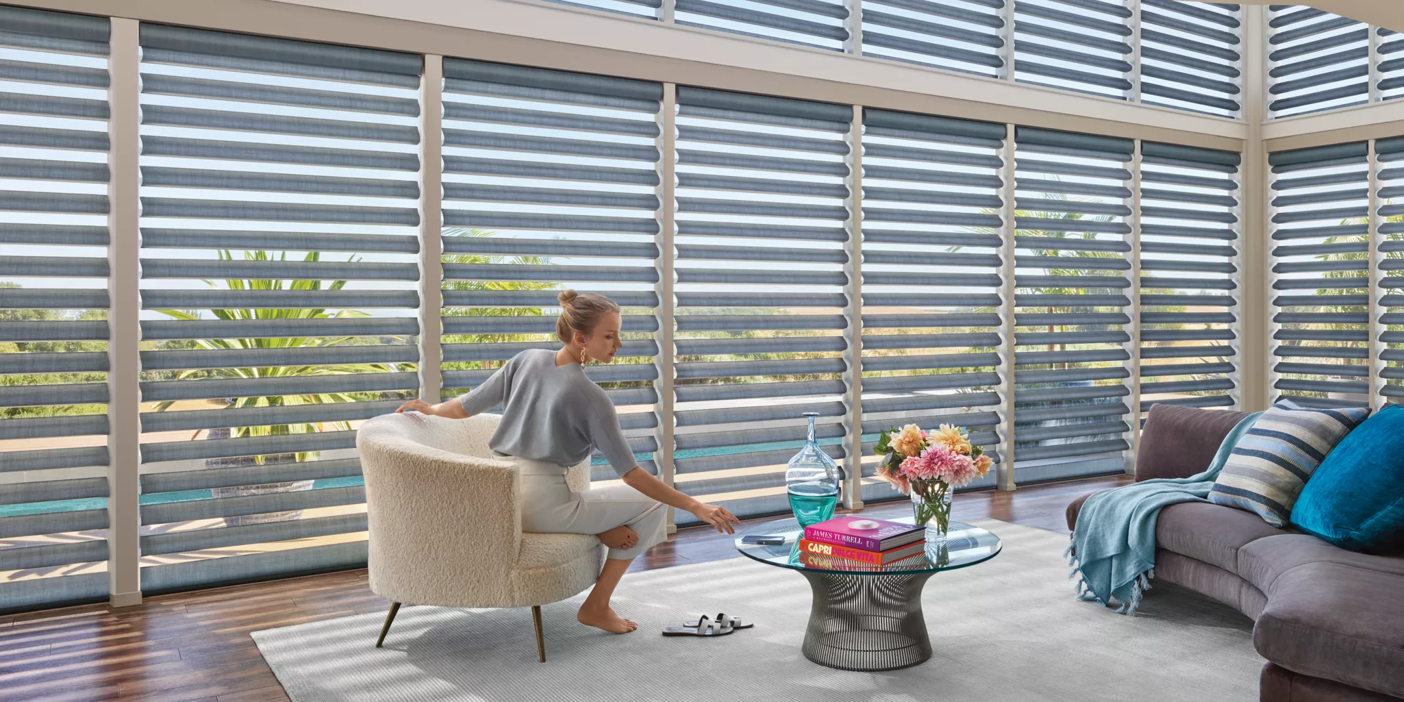 Pirouette window blinds