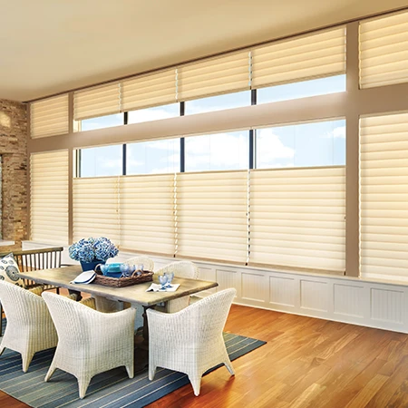Vignette window blinds